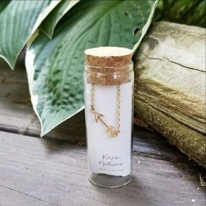 14K Gold Arrow Necklace